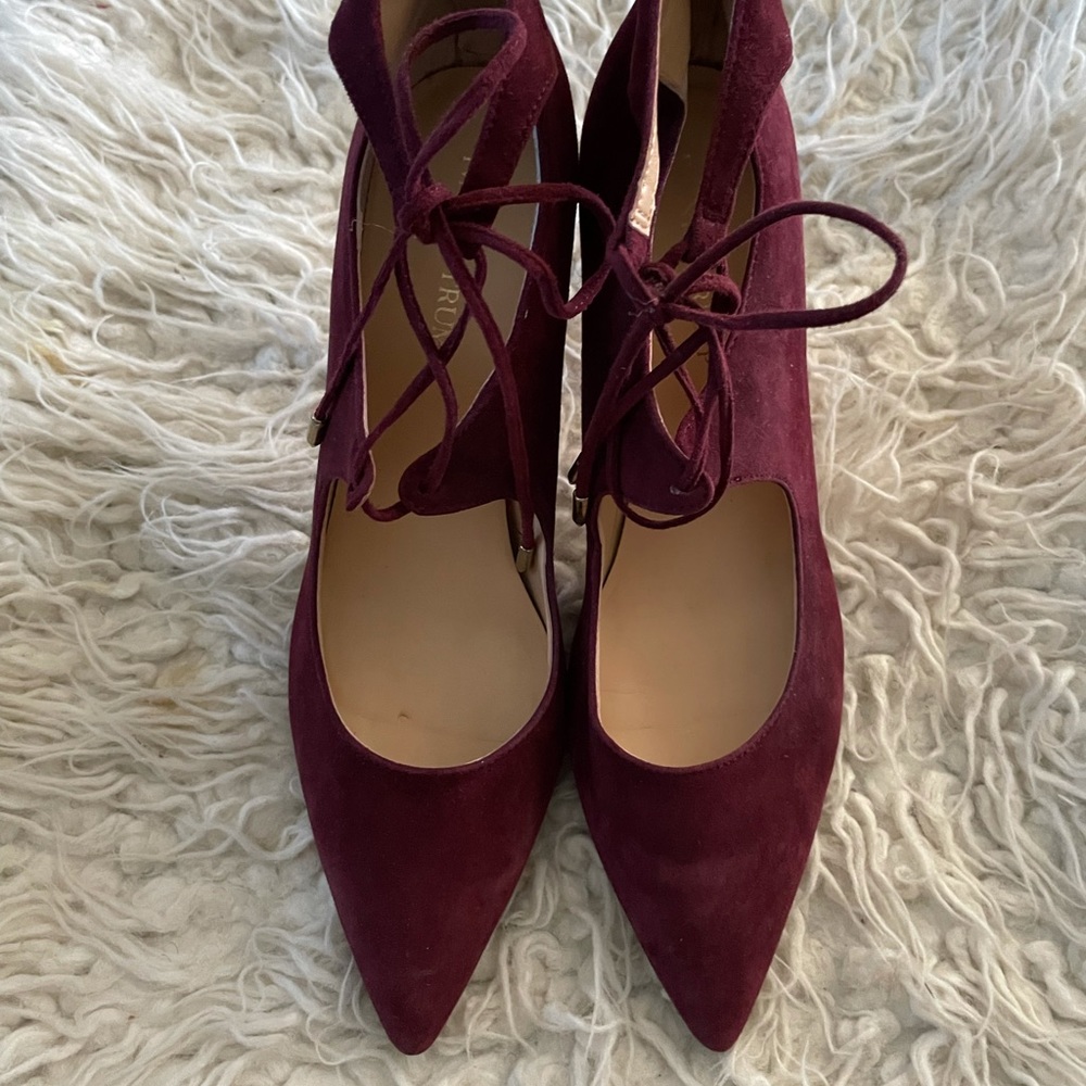 Ivanka Trump lace up heels